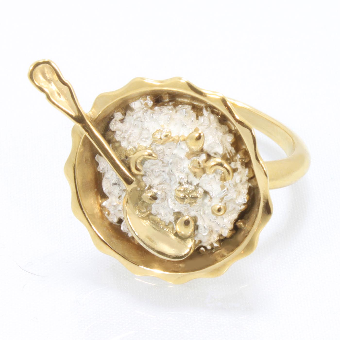 Museli Ring in 24ct Gold-Plated Sterling Silver
